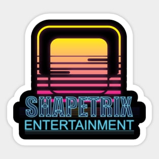 Shapetrix 80's - t-shirt 02 Sticker